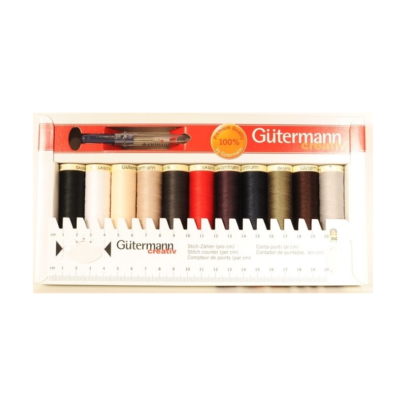 Guterman´s tråd kit + linjal