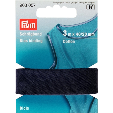 Snedslå 3m 40/20mm marinblå