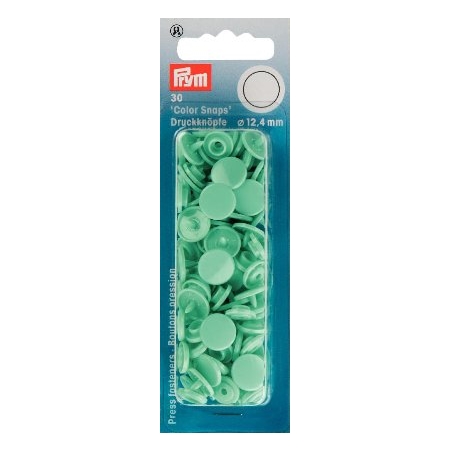 Tryckknapp Plast Mint