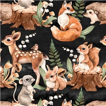 O-KONVALJ, BAMBI, RÄV SVART