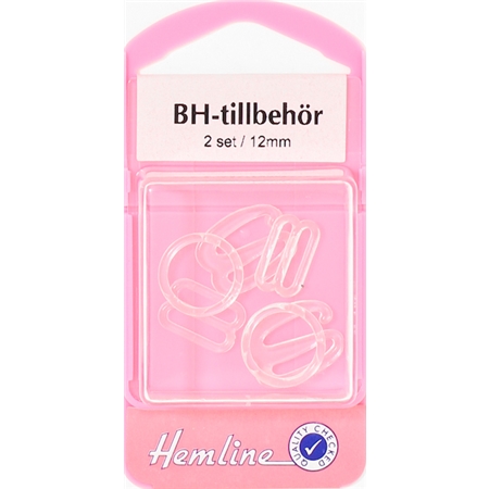 BH-TILLBEHÖR 12 MM TRANSP. 2 SET