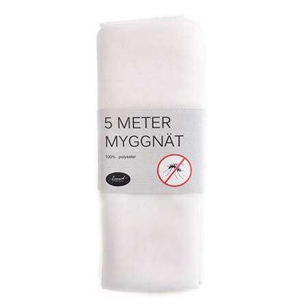 MYGGNÄT VIT 150CM/5M