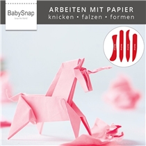 BabySnap hörn- och kantformarset 4 stycken röd