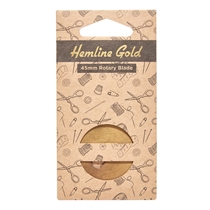 RULLKNIVSBLAD 45 MM 1 ST. "HEMLINE GOLD"