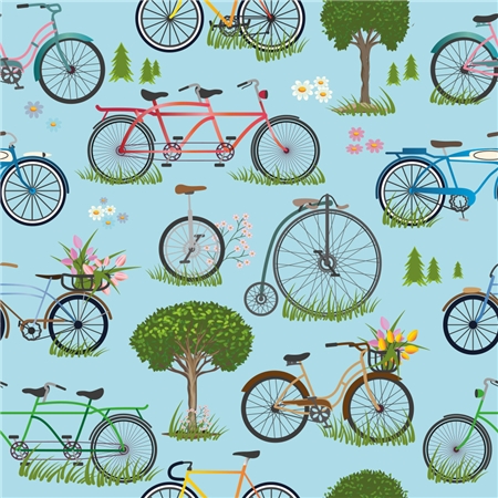 CYKELTUR BLÅ