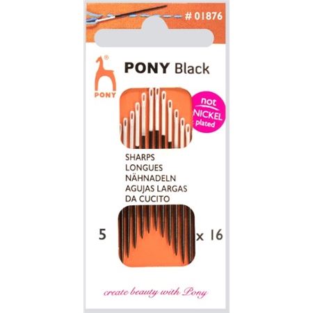 Pony Black Synålar 5