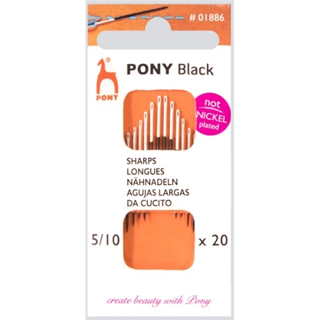 Pony Black Synålar 5/10