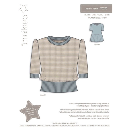 70270 Minikrea Retro T-shirt