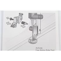 PFAFF Free motion ruler foot