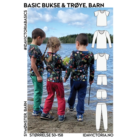 Ida Victoria - Basic byxa & tröja, barn