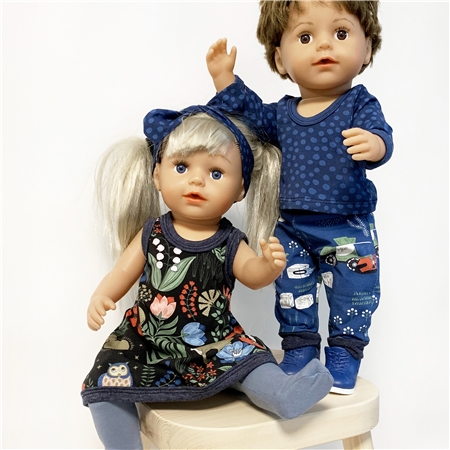 Ida Victoria - Babydocka, basic jersey