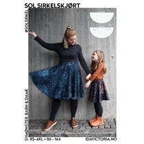 Ida Victoria - Sol cirkelkjol, dam & barn