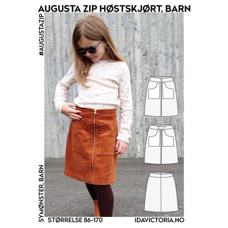 Ida Victoria - Augusta Zip kjol, barn