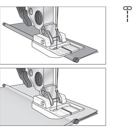Pfaff Passpoalfot, transparent