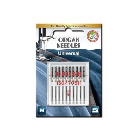 Organ 130/705 H REG 110 – Universalnålar 10-pack (storlek 110/18)