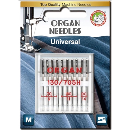 Organ 130/705 H REG – Universalnålar 70/90 (10-pack)