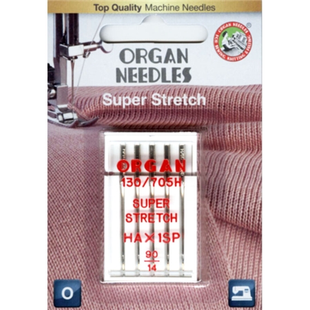 Organ Super Stretch Nålar 75 – För elastiska tyger (5-pack)