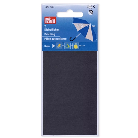 Självhäftande Nylonlaglappar – Antracit