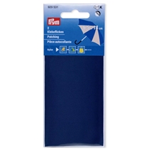Självhäftande Nylonlaglappar – Mellanblå