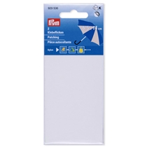 Självhäftande Nylonlaglappar – Benvit