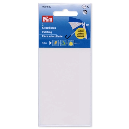 Självhäftande Nylonlaglappar – Transparenta