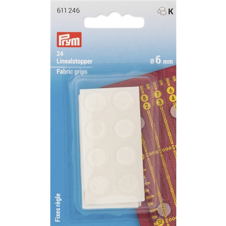 Halkskydd till quiltlinjaler 24 st silicon