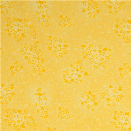 Bomullspoplin – Ockra