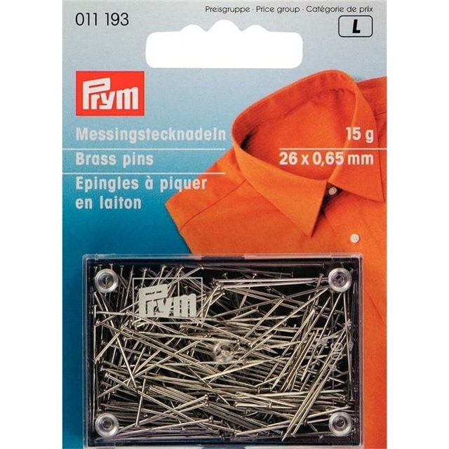 Knappnålar ´Mässing´ 15g