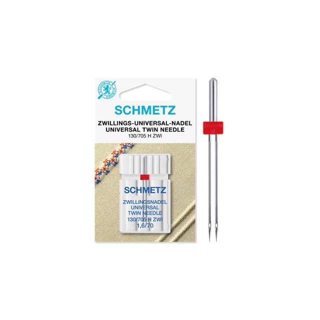 Schmetz Tvilling-Universalnålar, 8,0/100