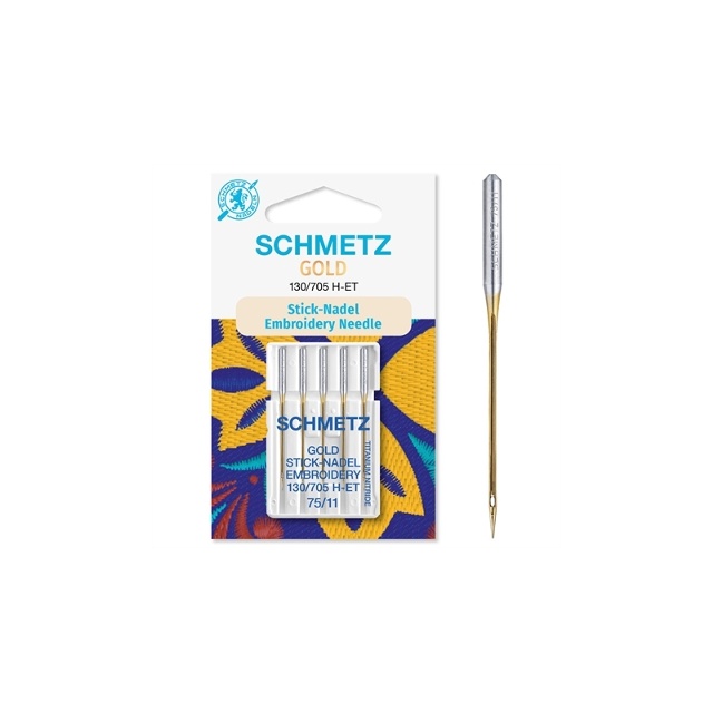Schmetz Gold Broderinål, 75