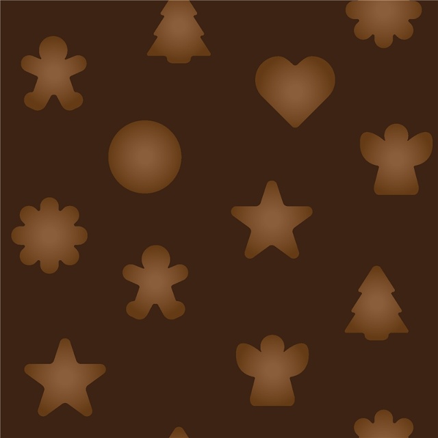 Pepparkakor mini brun