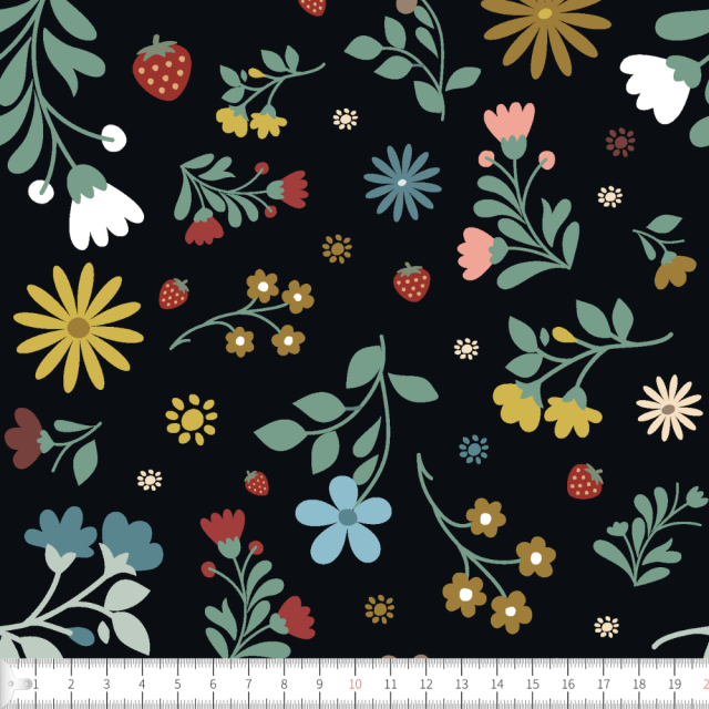 Skandinavisk lustgård svart