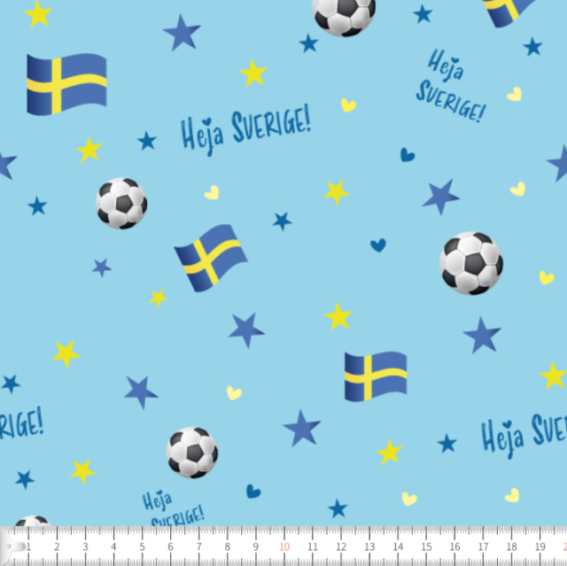 Trikåtyg VM Heja