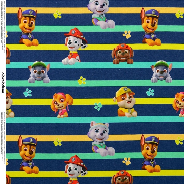 Paw Patrol blå rand