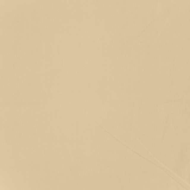 Bomullspoplin - Ljus kamel