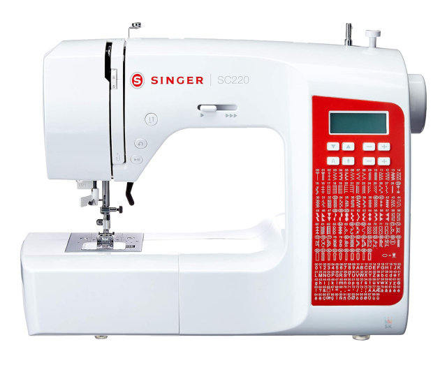 Singer SC220 röd symaskin