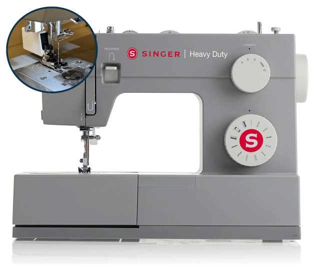 Singer Heavy Duty 4411 symaskin med övermatare