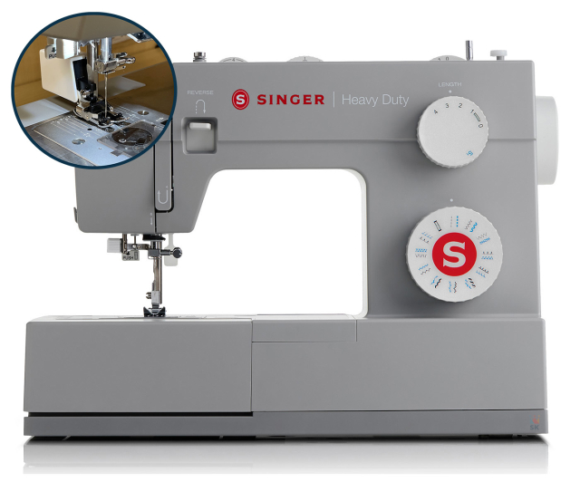 Singer Heavy Duty 4423 symaskin med övermatare