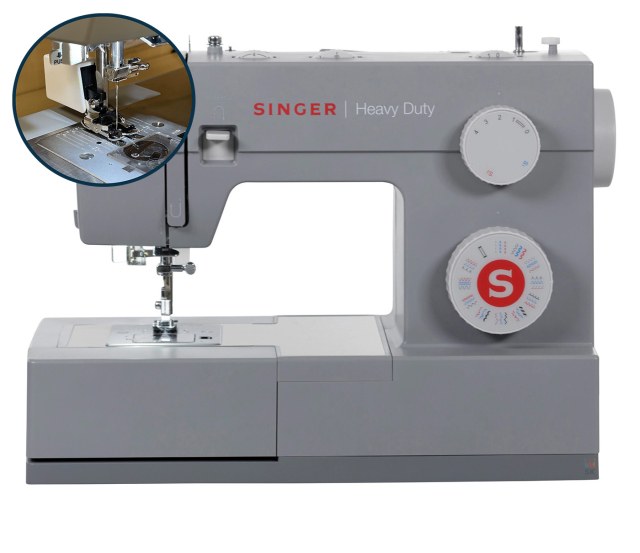 Singer Heavy Duty 4432 symaskin med övermatare