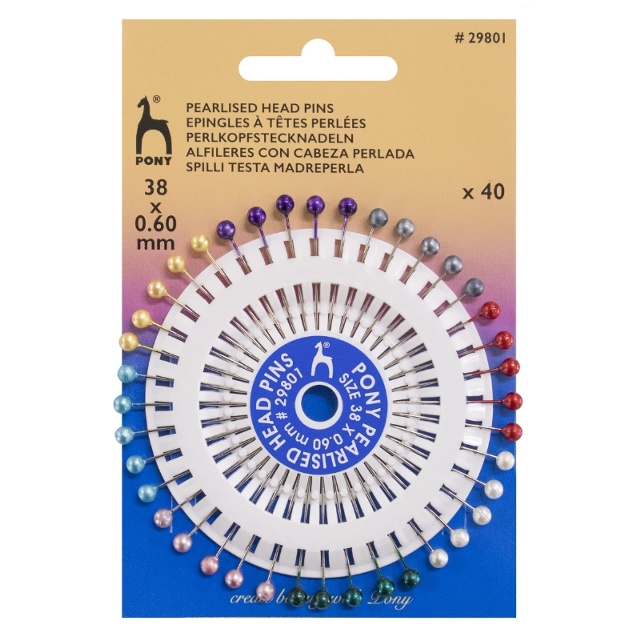 Knappnålar, Pärlemo 40st