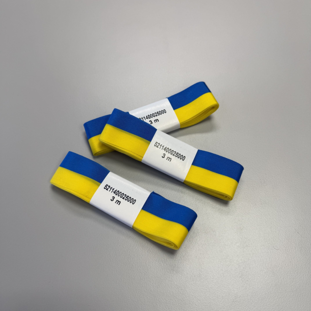 Sverigeband 25 mm (paket)