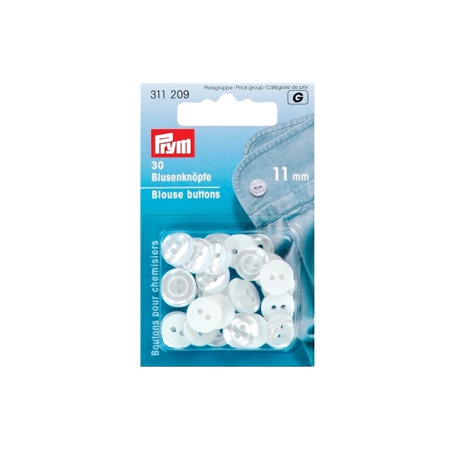 Skjortknappar 11mm