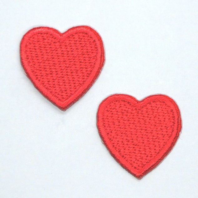 Applikation - Röda Hjärtan, 2-pack