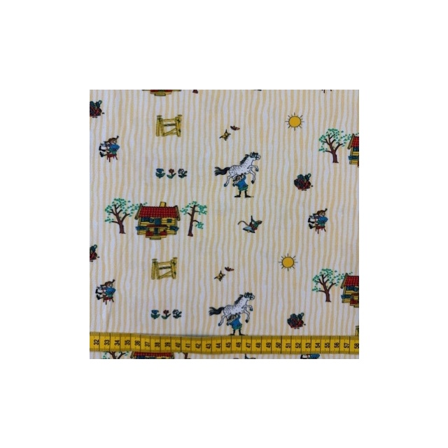 Hemma Hos Pippi trikå gul