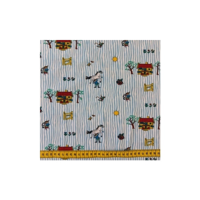 Hemma Hos Pippi trikå blå