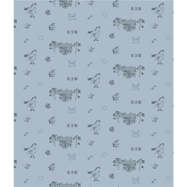 Villa Villekulla trikå blå