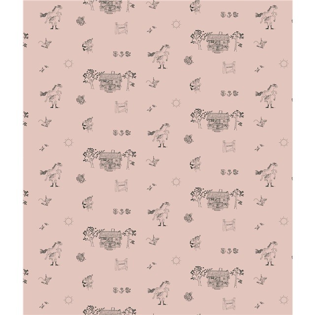 Villa Villekulla trikå rosa