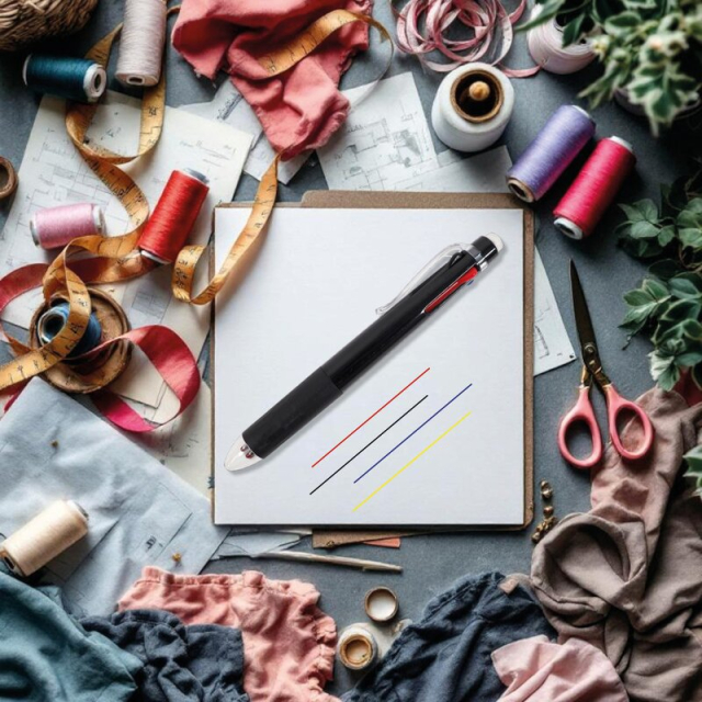 Värmelöslig markeringspenna - 4 färger