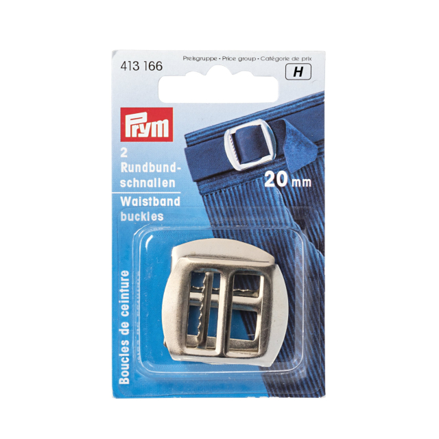 Prym Västspänne 20 mm Silver