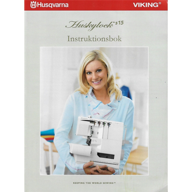 Instruktionsbok Huskylock S15